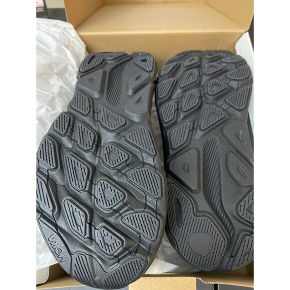 New Hoka Clifton Running Shoes Size 8 Black Breathable Athletic Sneaker Shoes - Picture 6 of 10
